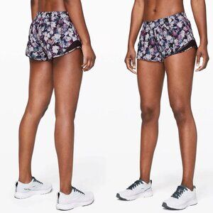 Lululemon Hotty Hot Short Floral Utopia Size 8